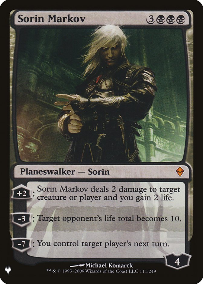 Sorin Markov [Mystery Booster] | Gear Gaming Fayetteville