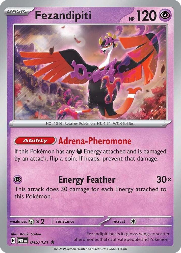 Fezandipiti (045/131) [Scarlet & Violet: Prismatic Evolutions] | Gear Gaming Fayetteville