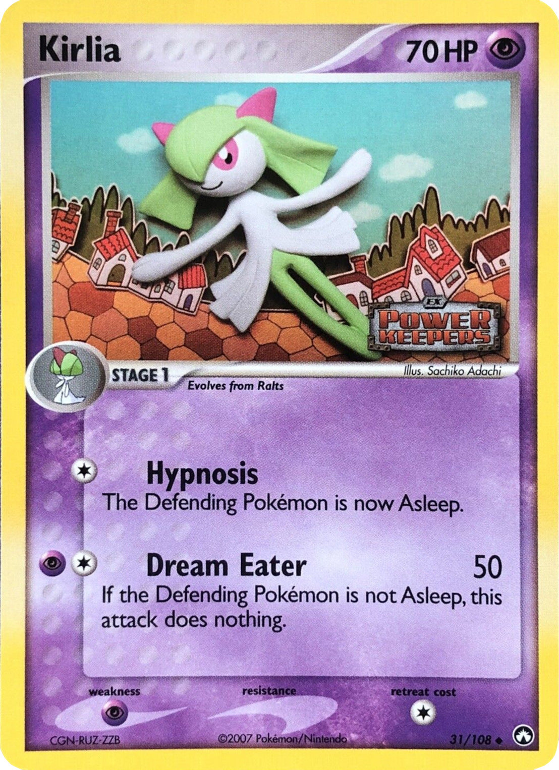 Kirlia (31/108) (Stamped) [EX: Power Keepers] | Gear Gaming Fayetteville
