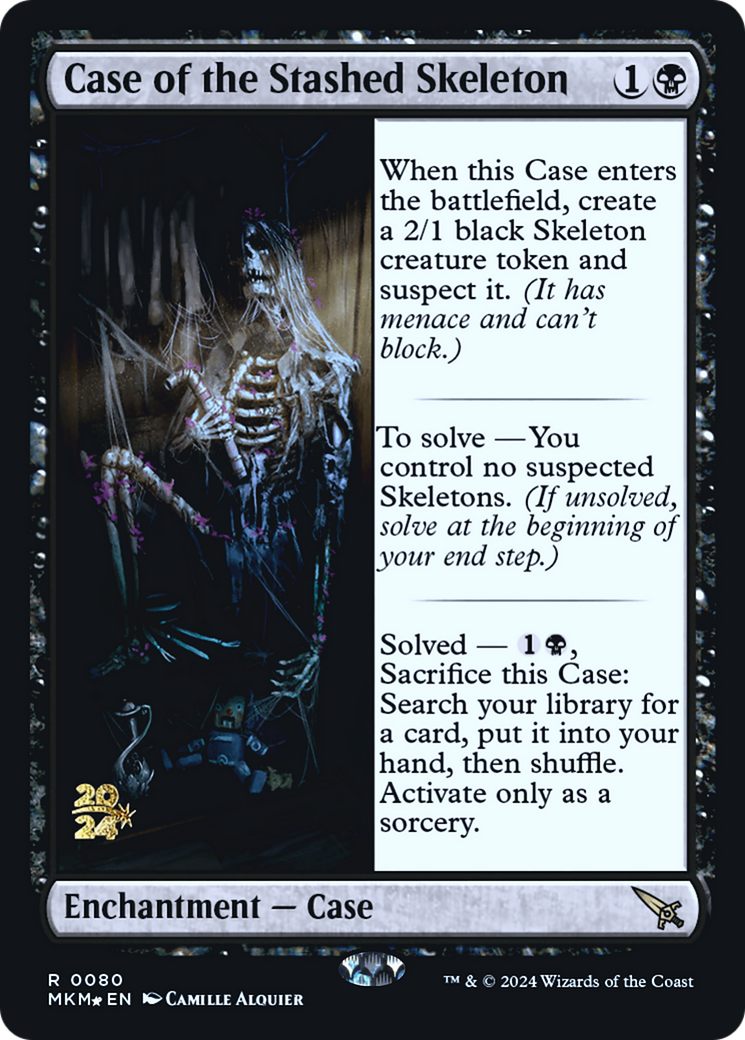 Case of the Stashed Skeleton [Murders at Karlov Manor Prerelease Promos] | Gear Gaming Fayetteville