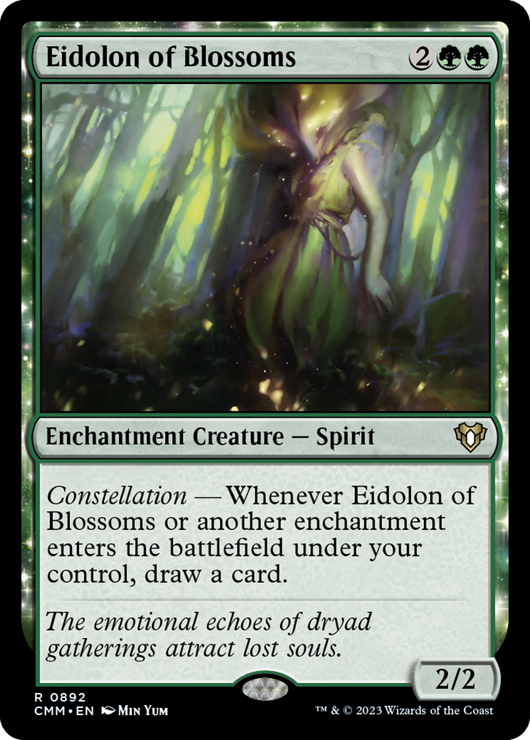 Eidolon of Blossoms [Commander Masters] | Gear Gaming Fayetteville