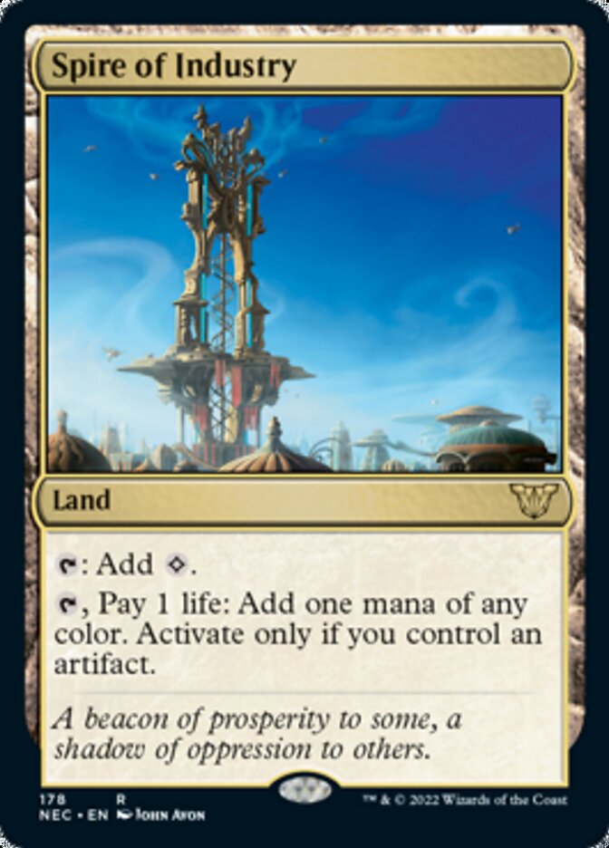 Spire of Industry [Kamigawa: Neon Dynasty Commander] | Gear Gaming Fayetteville
