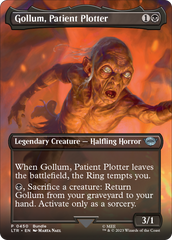 Gollum, Patient Plotter (Borderless Alternate Art) [The Lord of the Rings: Tales of Middle-Earth] | Gear Gaming Fayetteville