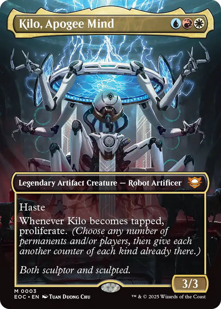 Kilo, Apogee Mind (Borderless) [Edge of Eternities Commander] | Gear Gaming Fayetteville