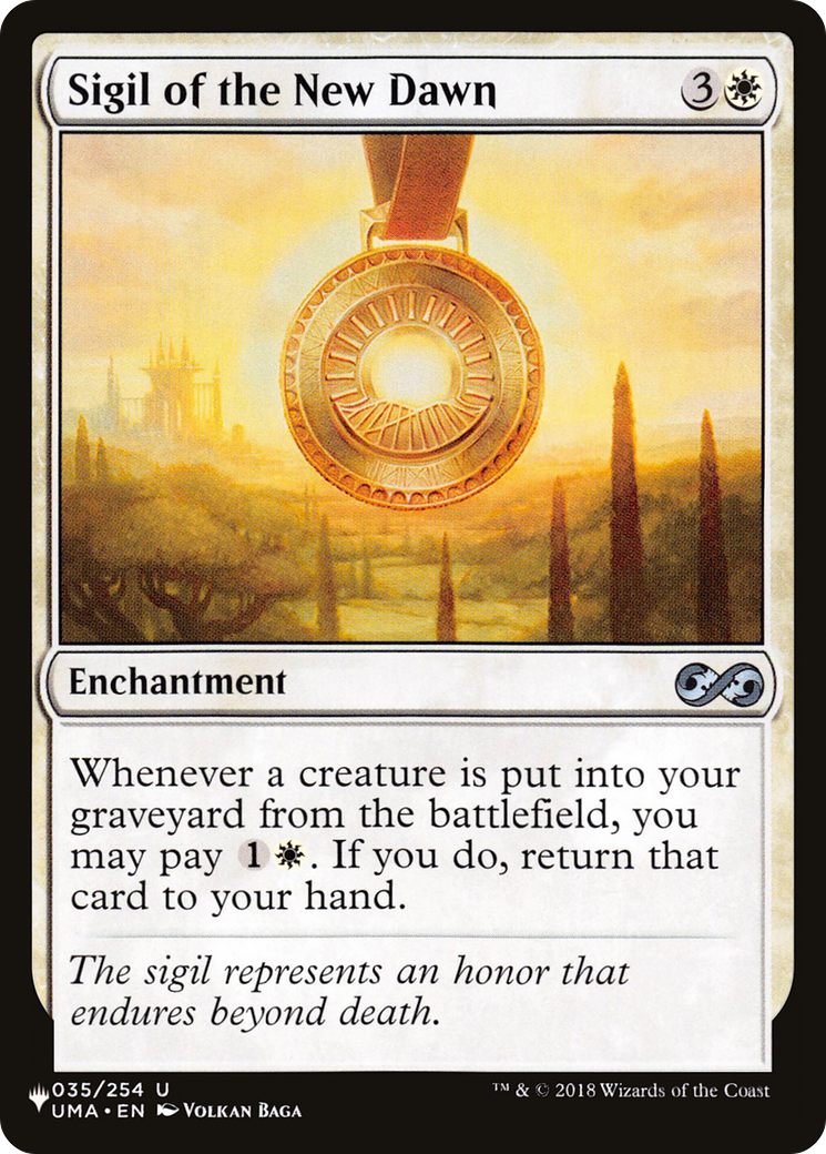 Sigil of the New Dawn [The List Reprints] | Gear Gaming Fayetteville