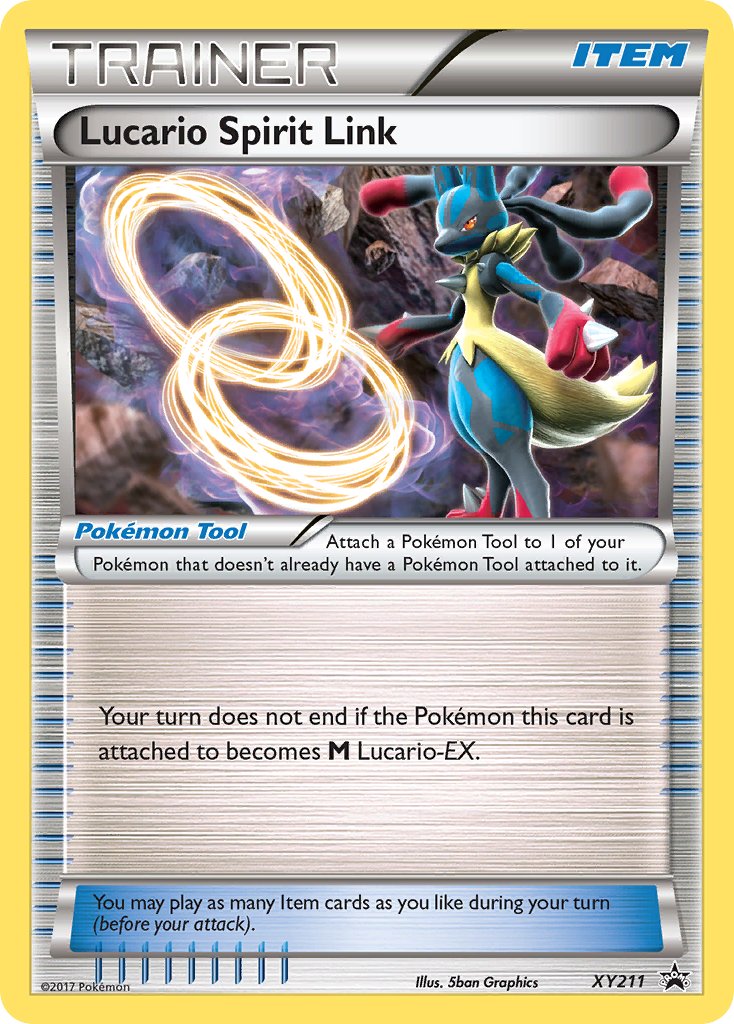 Lucario Spirit Link (XY211) [XY: Black Star Promos] | Gear Gaming Fayetteville