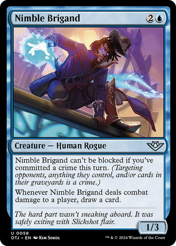 Nimble Brigand [Outlaws of Thunder Junction] | Gear Gaming Fayetteville