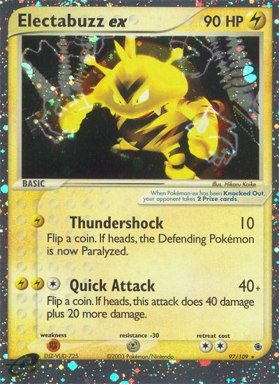 Electabuzz ex (97/109) [EX: Ruby & Sapphire] | Gear Gaming Fayetteville