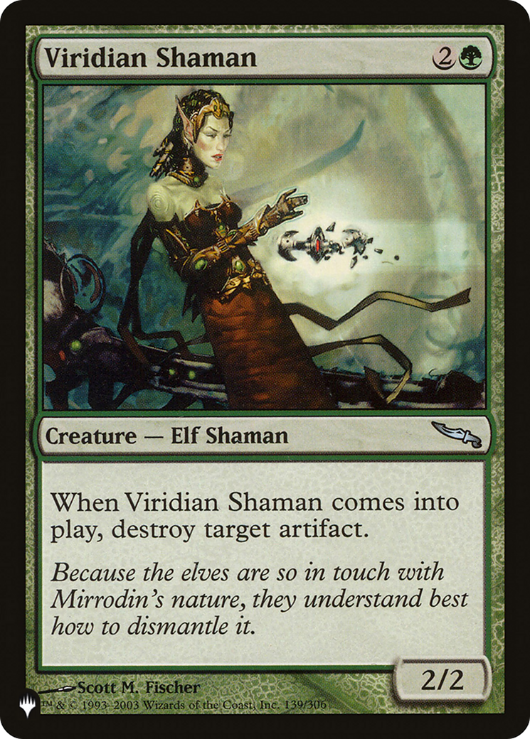 Viridian Shaman [The List Reprints] | Gear Gaming Fayetteville