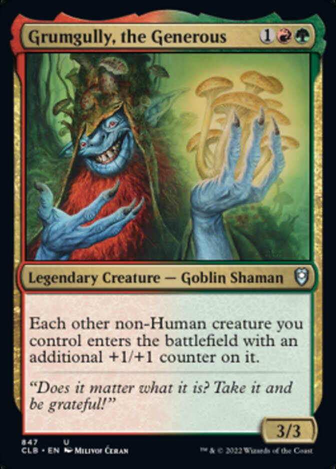 Grumgully, the Generous [Commander Legends: Battle for Baldur's Gate] | Gear Gaming Fayetteville