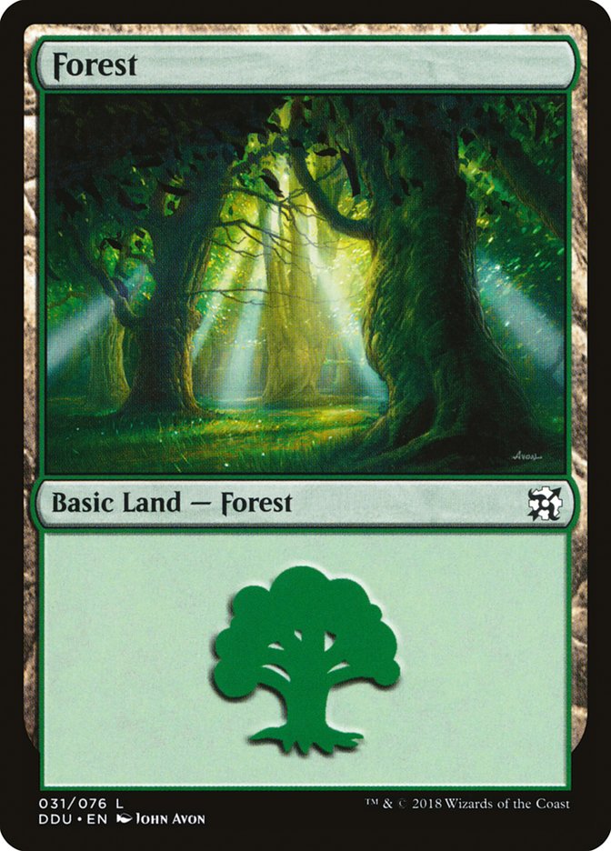 Forest (31) [Duel Decks: Elves vs. Inventors] | Gear Gaming Fayetteville