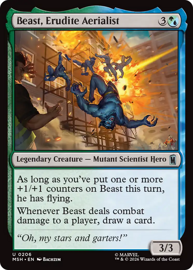 Beast, Erudite Aerialist [Marvel Super Heroes] | Gear Gaming Fayetteville