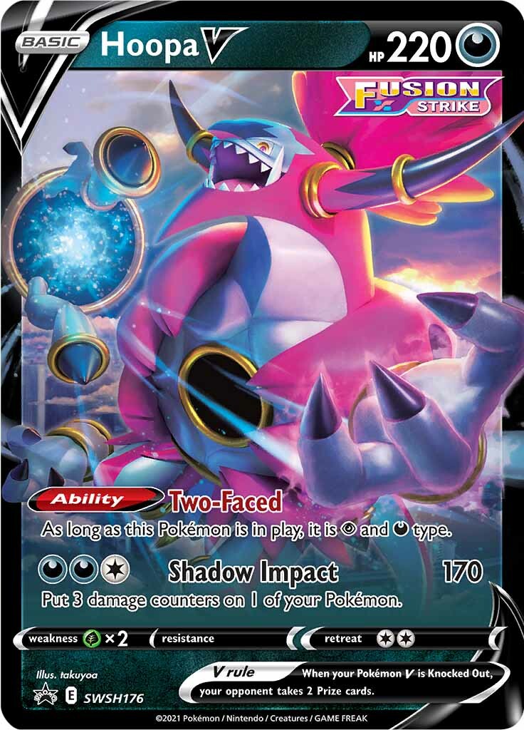 Hoopa V (SWSH176) (Jumbo Card) [Sword & Shield: Black Star Promos] | Gear Gaming Fayetteville