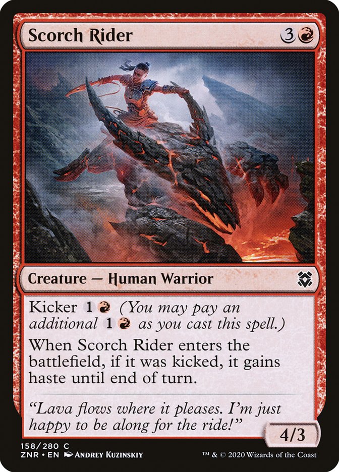 Scorch Rider [Zendikar Rising] | Gear Gaming Fayetteville