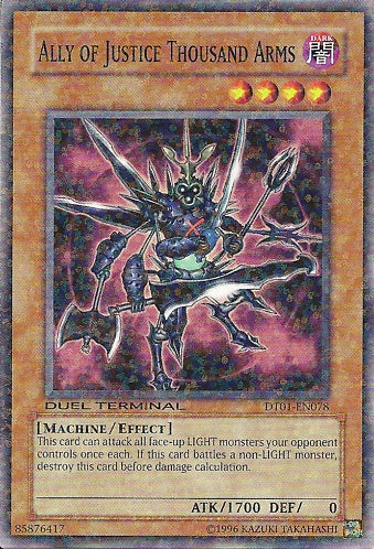 Ally of Justice Thousand Arms [DT01-EN078] Common | Gear Gaming Fayetteville