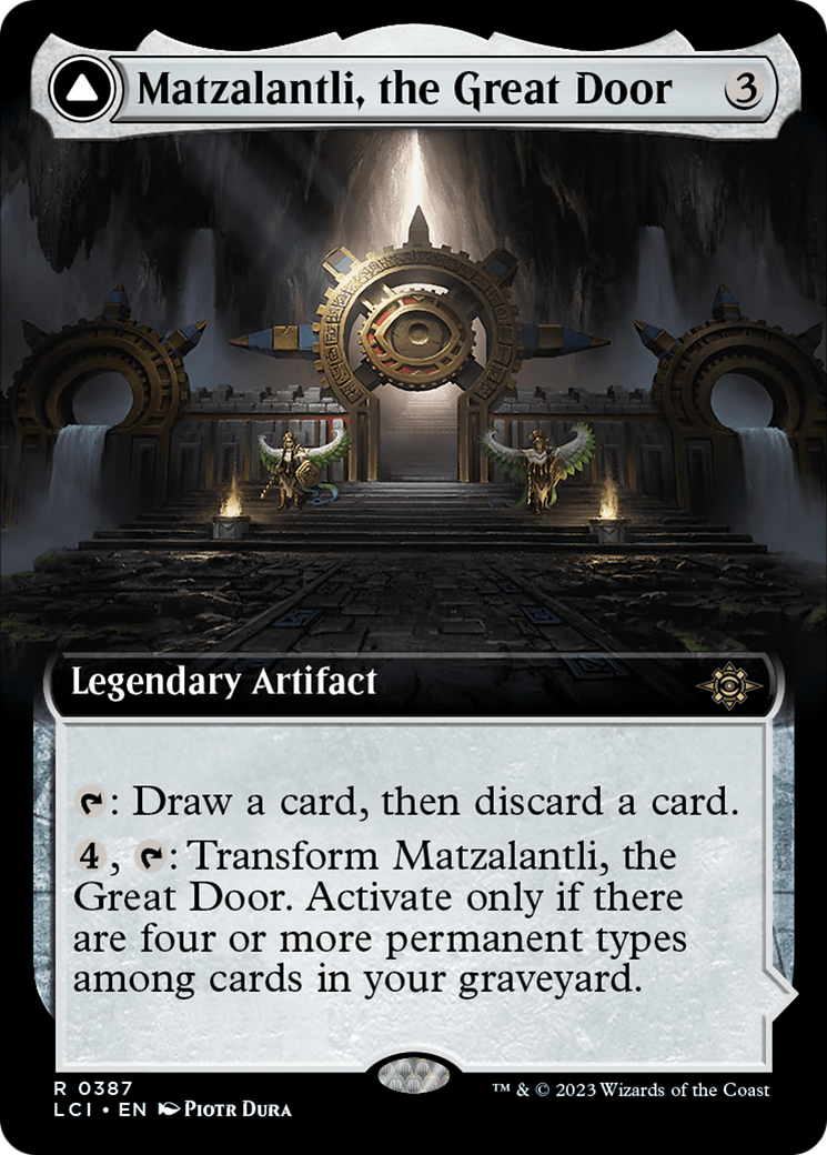 Matzalantli, the Great Door // The Core (Extended Art) [The Lost Caverns of Ixalan] | Gear Gaming Fayetteville