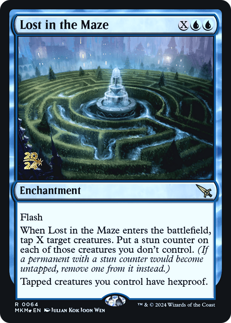 Lost in the Maze [Murders at Karlov Manor Prerelease Promos] | Gear Gaming Fayetteville