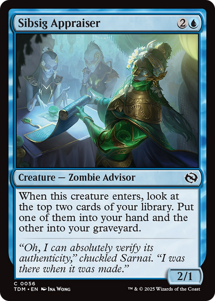 Sibsig Appraiser [Tarkir: Dragonstorm] | Gear Gaming Fayetteville