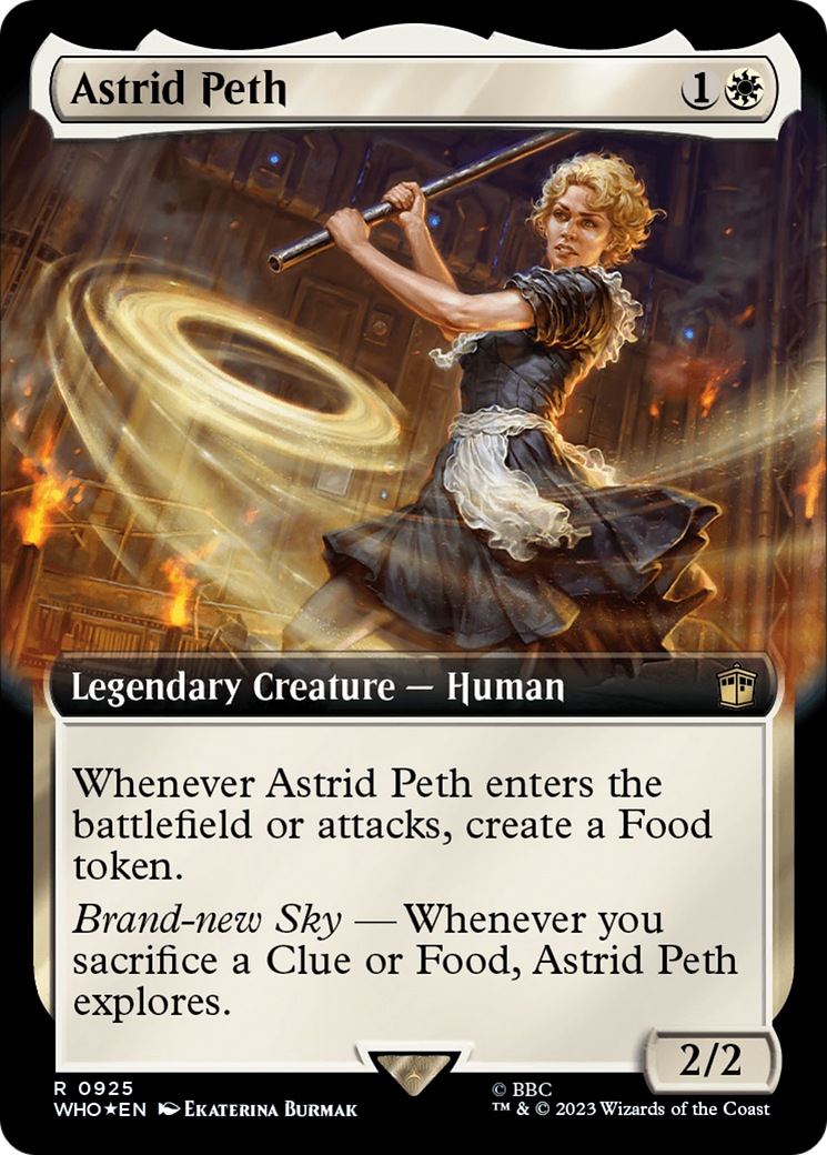 Astrid Peth (Extended Art) (Surge Foil) [Doctor Who] | Gear Gaming Fayetteville