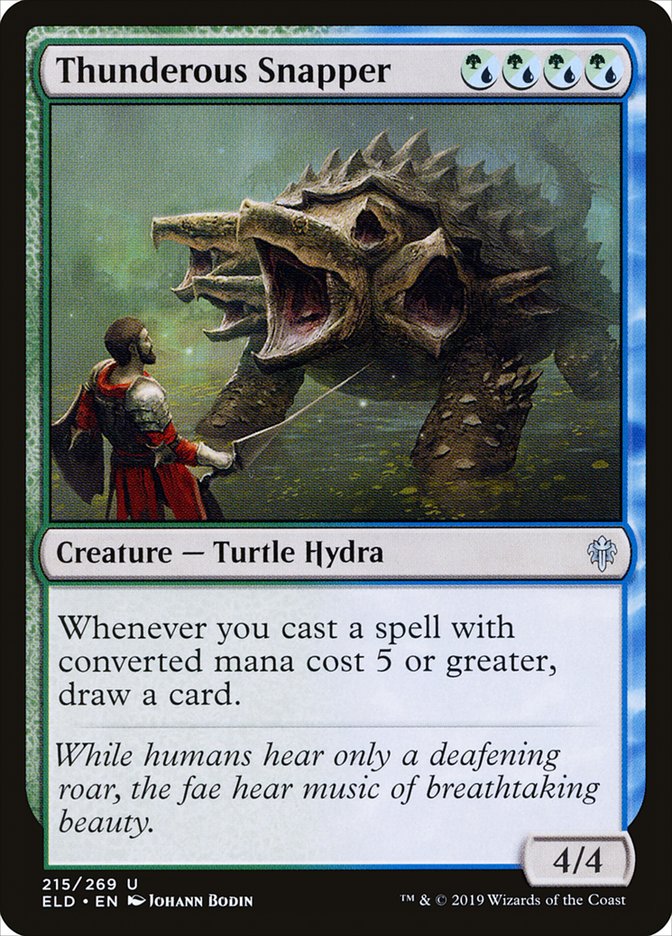 Thunderous Snapper [Throne of Eldraine] | Gear Gaming Fayetteville