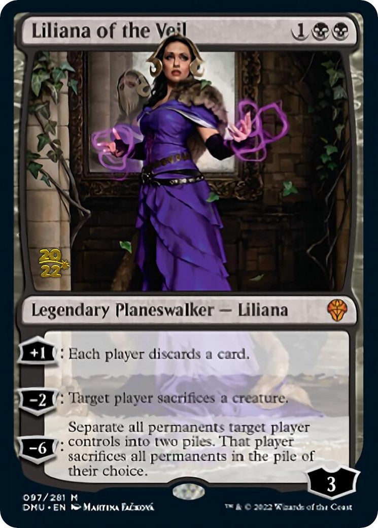 Liliana of the Veil [Dominaria United Prerelease Promos] | Gear Gaming Fayetteville
