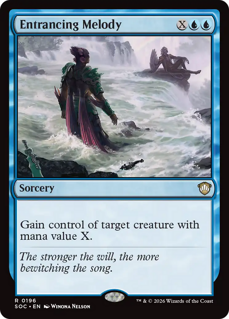 Entrancing Melody [Secrets of Strixhaven Commander] | Gear Gaming Fayetteville