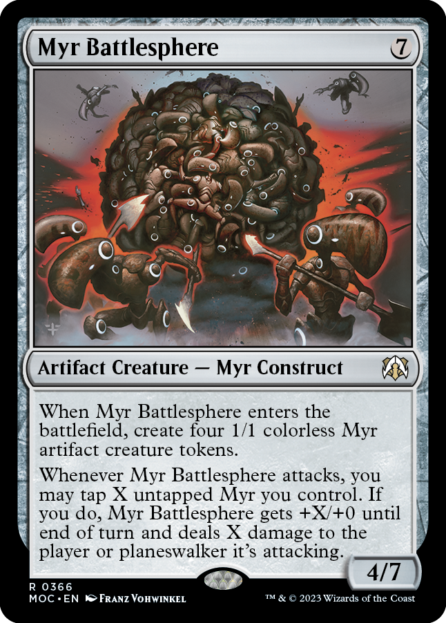 Myr Battlesphere [March of the Machine Commander] | Gear Gaming Fayetteville