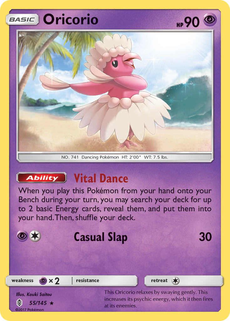 Oricorio (55/145) [Sun & Moon: Guardians Rising] | Gear Gaming Fayetteville