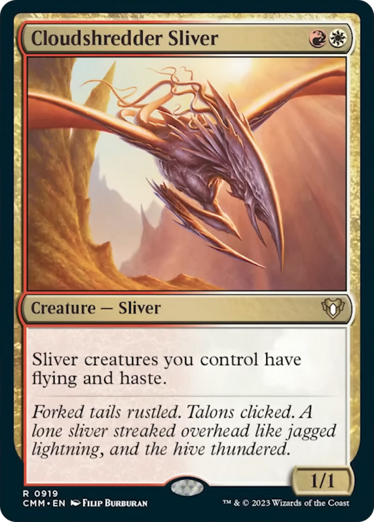 Cloudshredder Sliver [Commander Masters] | Gear Gaming Fayetteville