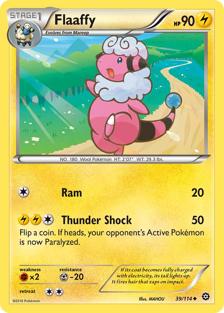 Flaaffy (39/114) [XY: Steam Siege] | Gear Gaming Fayetteville