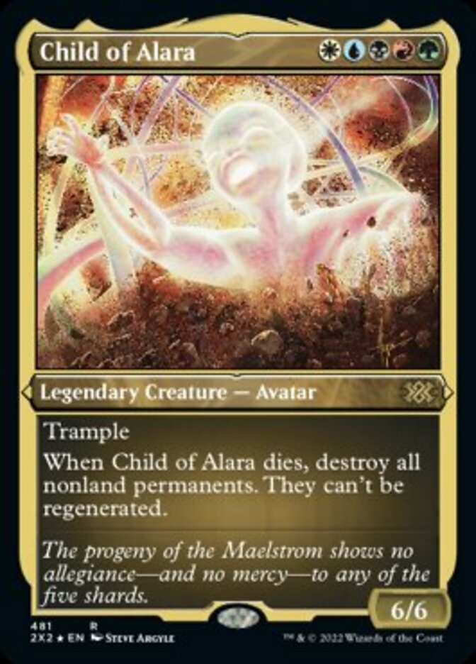 Child of Alara (Foil Etched) [Double Masters 2022] | Gear Gaming Fayetteville