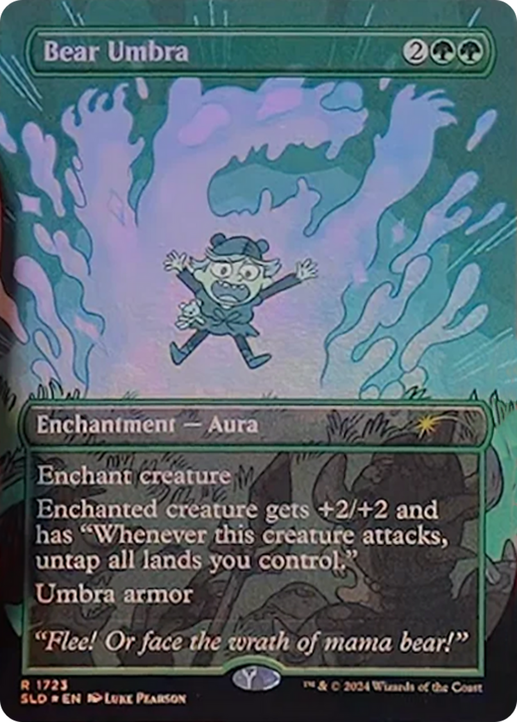 Bear Umbra (Rainbow Foil) [Secret Lair Drop Series] | Gear Gaming Fayetteville