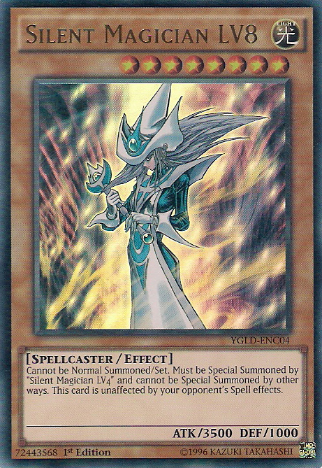 Silent Magician LV8 [YGLD-ENC04] Ultra Rare | Gear Gaming Fayetteville