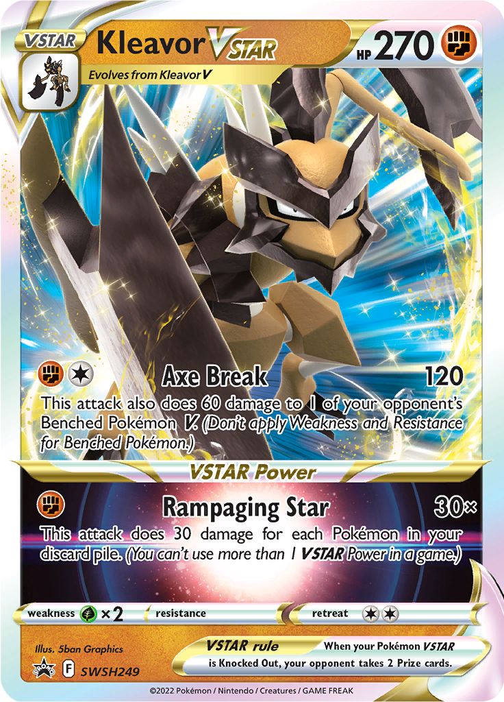 Kleavor VSTAR (SWSH249) (Jumbo Card) [Sword & Shield: Black Star Promos] | Gear Gaming Fayetteville