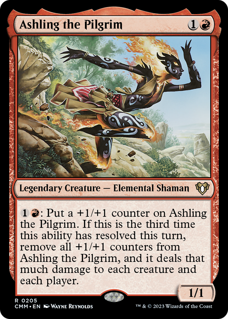 Ashling the Pilgrim [Commander Masters] | Gear Gaming Fayetteville