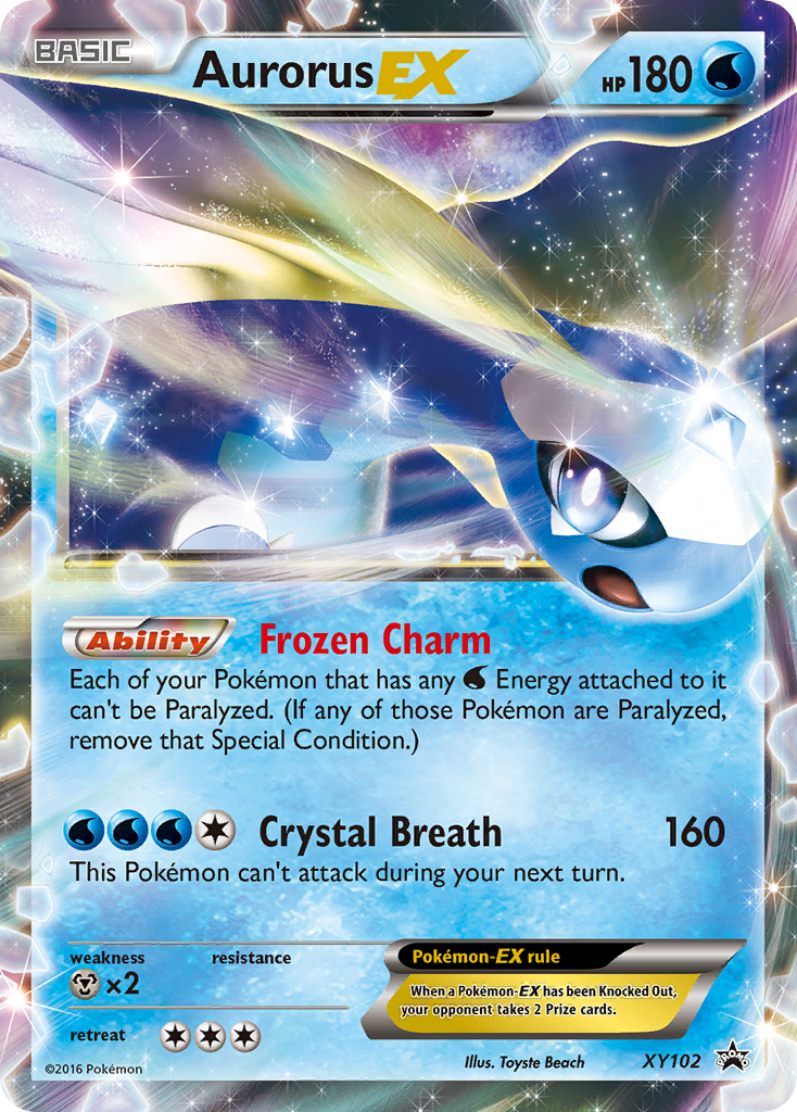 Aurorus EX (XY102) [XY: Black Star Promos] | Gear Gaming Fayetteville