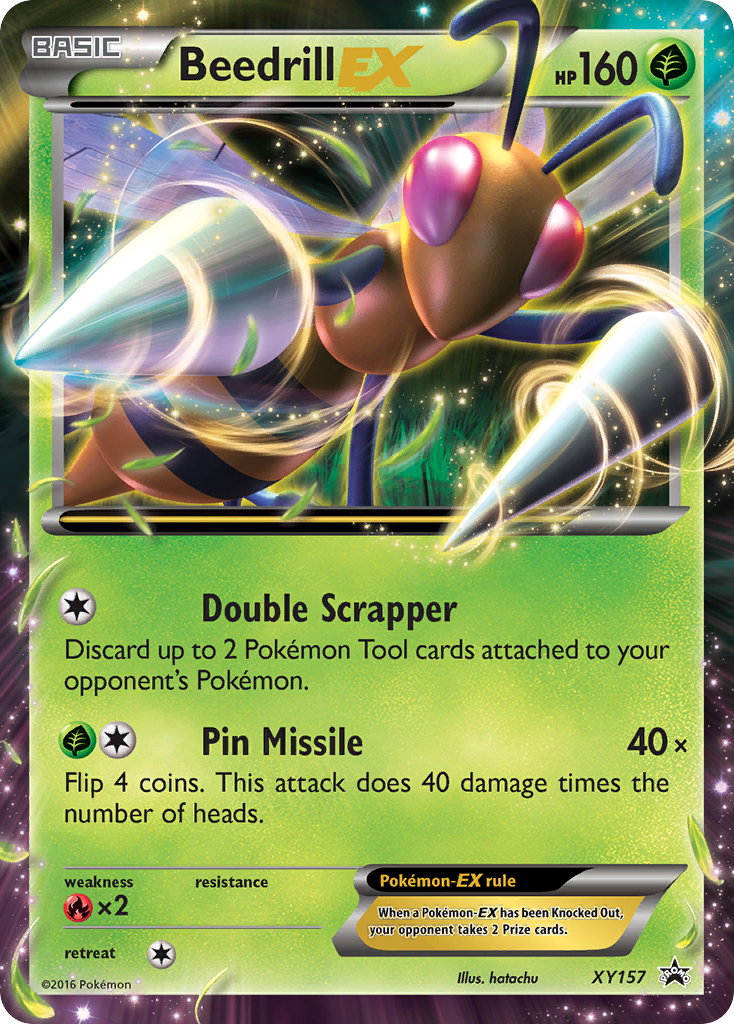 Beedrill EX (XY157) [XY: Black Star Promos] | Gear Gaming Fayetteville