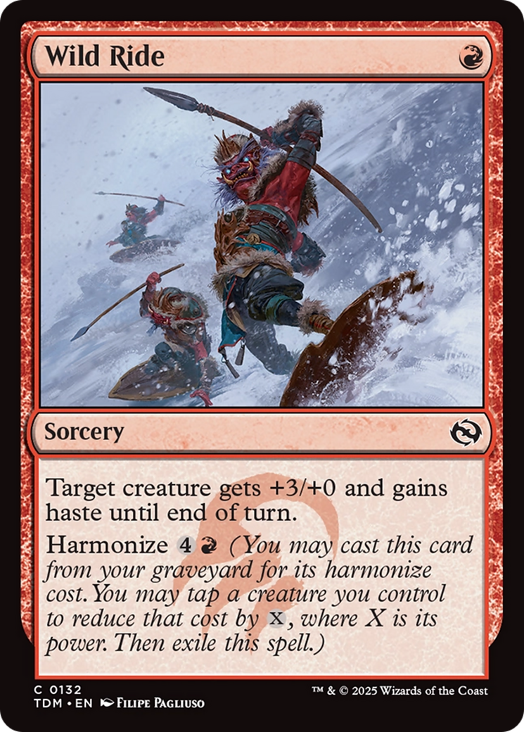 Wild Ride [Tarkir: Dragonstorm] | Gear Gaming Fayetteville