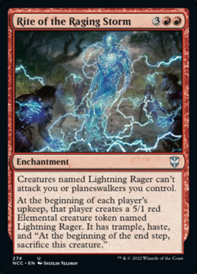 Rite of the Raging Storm [Streets of New Capenna Commander] | Gear Gaming Fayetteville