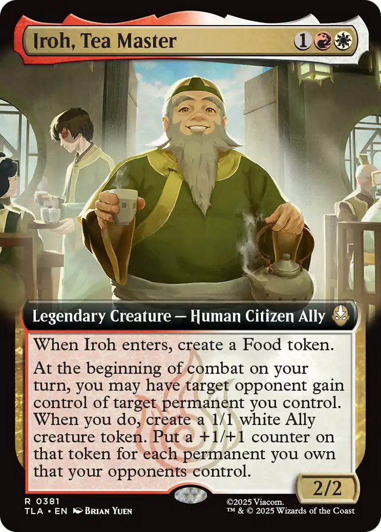 Iroh, Tea Master (Extended Art) [Avatar: The Last Airbender] | Gear Gaming Fayetteville