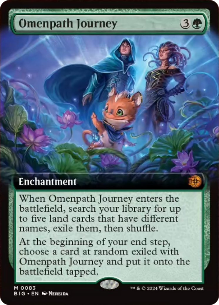 Omenpath Journey (Extended Art) [Outlaws of Thunder Junction: The Big Score] | Gear Gaming Fayetteville
