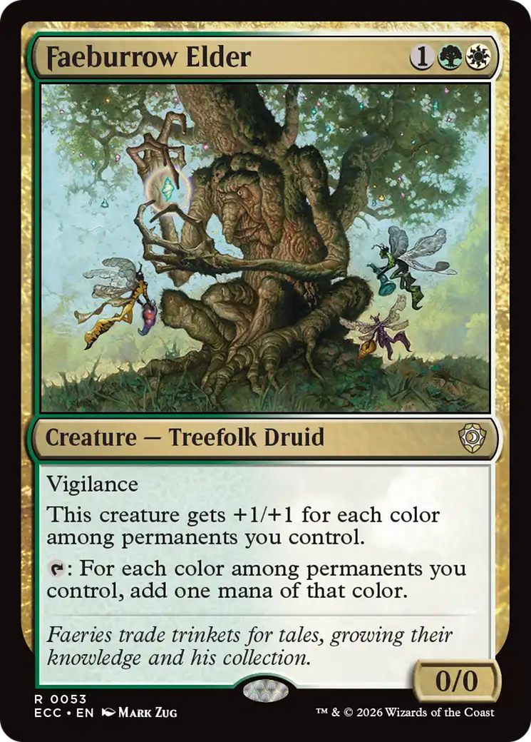 Faeburrow Elder [Lorwyn Eclipsed Commander] | Gear Gaming Fayetteville