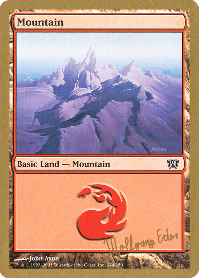 Mountain (Wolfgang Eder) [World Championship Decks 2003] | Gear Gaming Fayetteville