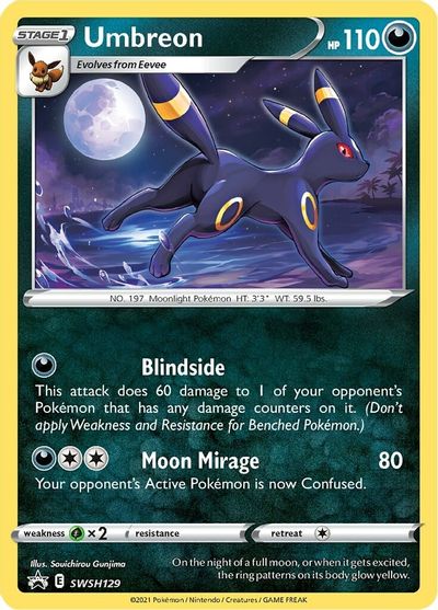 Umbreon (SWSH129) [Sword & Shield: Black Star Promos] | Gear Gaming Fayetteville