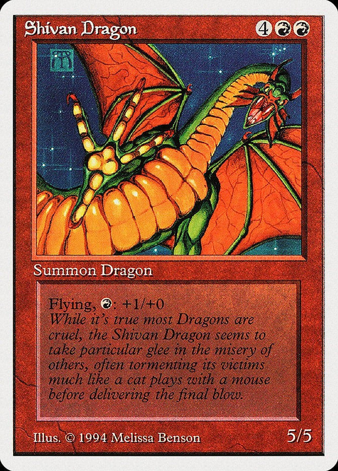 Shivan Dragon [Summer Magic / Edgar] | Gear Gaming Fayetteville