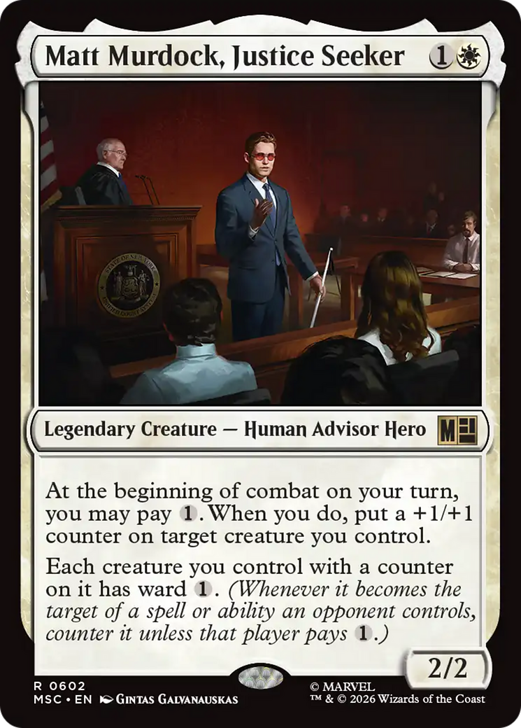 Matt Murdock, Justice Seeker [Marvel Super Heroes Commander] | Gear Gaming Fayetteville