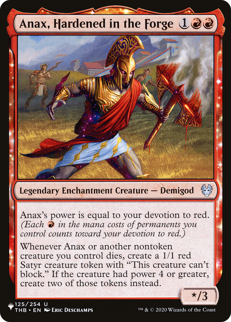 Anax, Hardened in the Forge [The List Reprints] | Gear Gaming Fayetteville