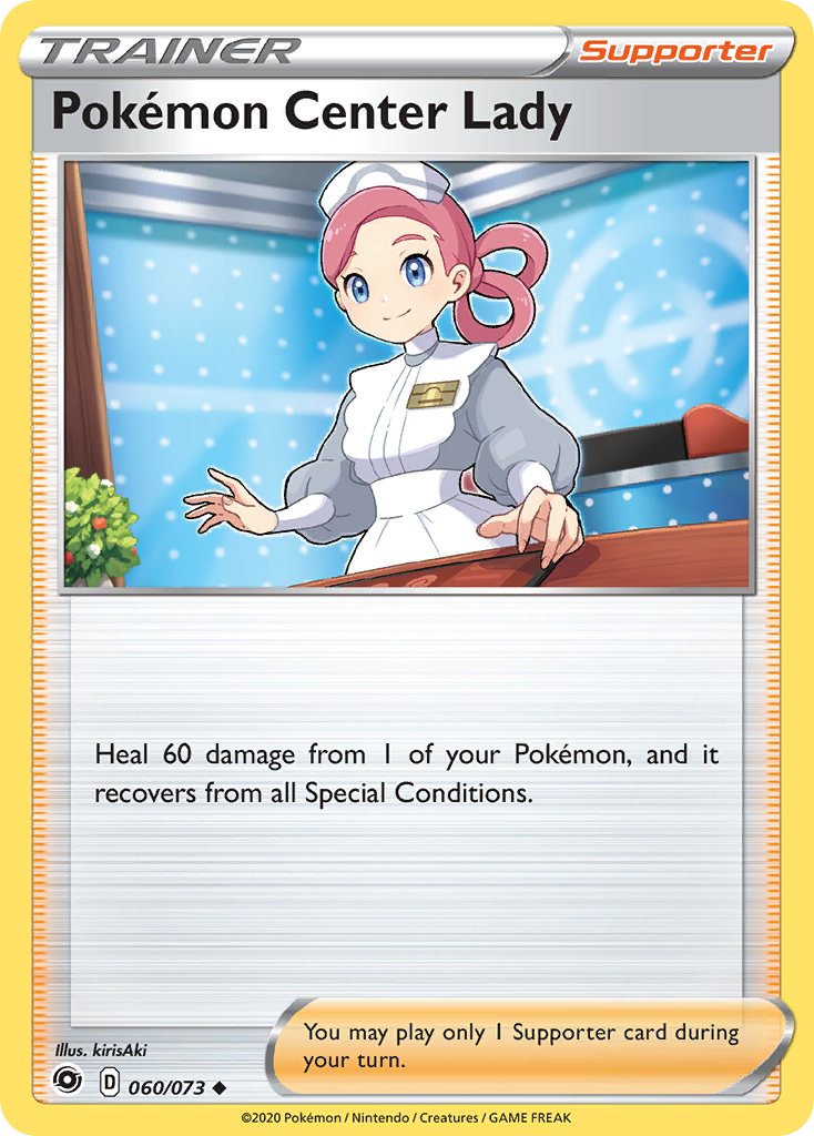 Pokemon Center Lady (060/073) [Sword & Shield: Champion's Path] | Gear Gaming Fayetteville