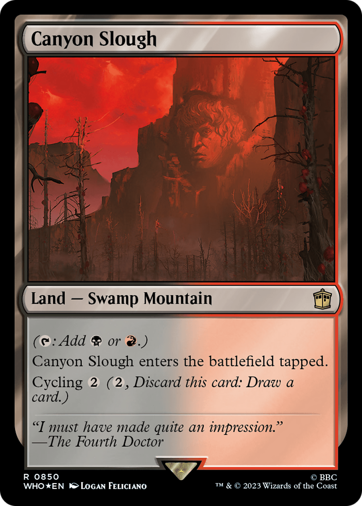 Canyon Slough (Surge Foil) [Doctor Who] | Gear Gaming Fayetteville
