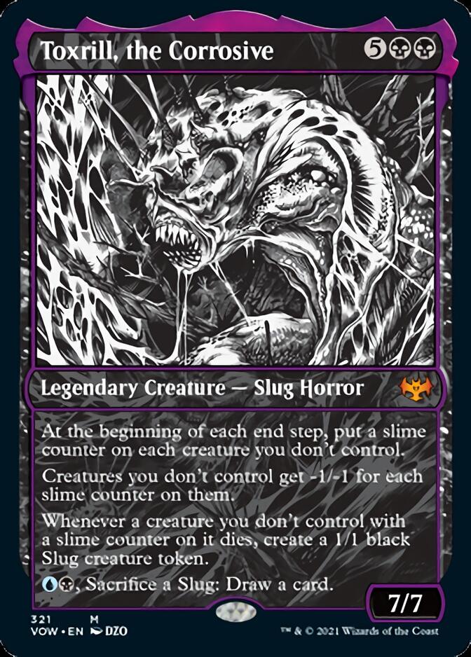 Toxrill, the Corrosive (Showcase Eternal Night) [Innistrad: Crimson Vow] | Gear Gaming Fayetteville